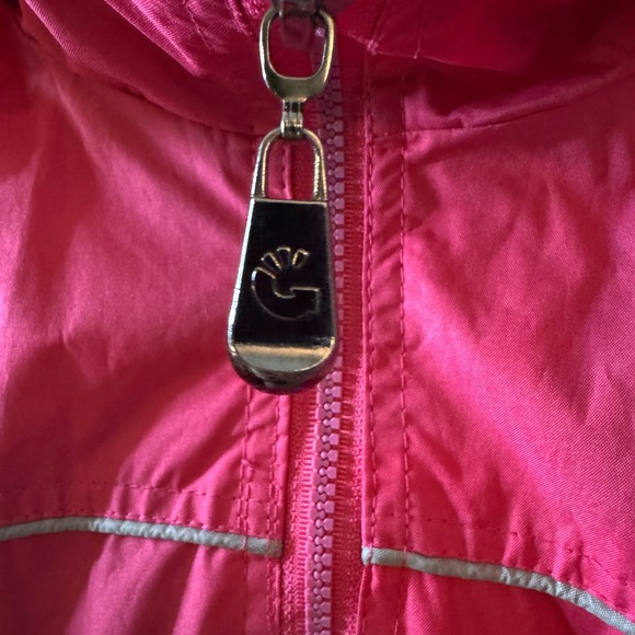 Vintage Cape Cod Massachusetts‎ Jacket Womens XL Pink Full Zip Windbreaker Retro - Picture 5 of 7